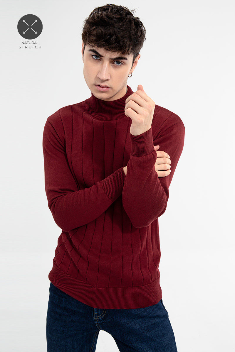 Red sweater 2025 shirt
