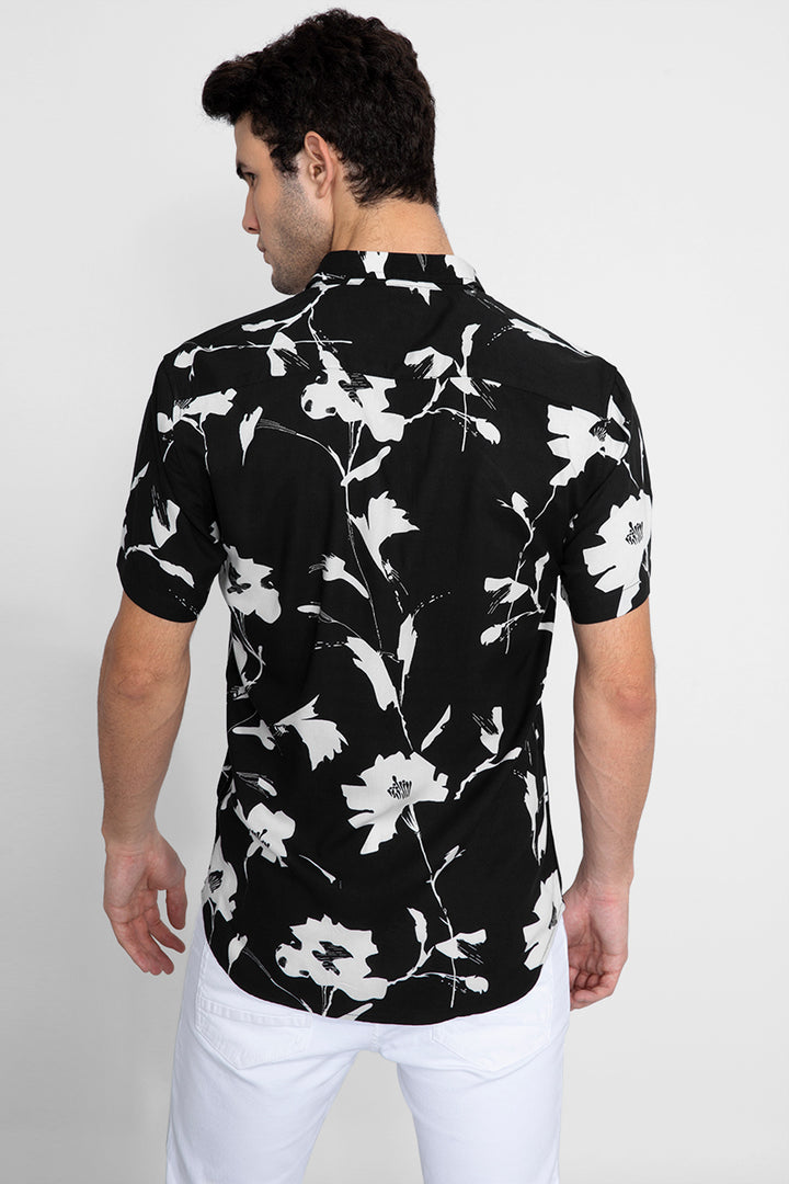 Floris Black Shirt - SNITCH