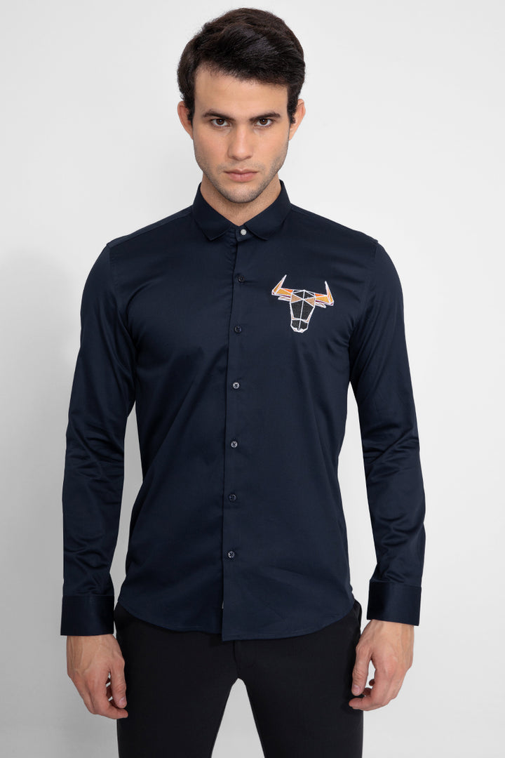 Oxen Navy Shirt - SNITCH