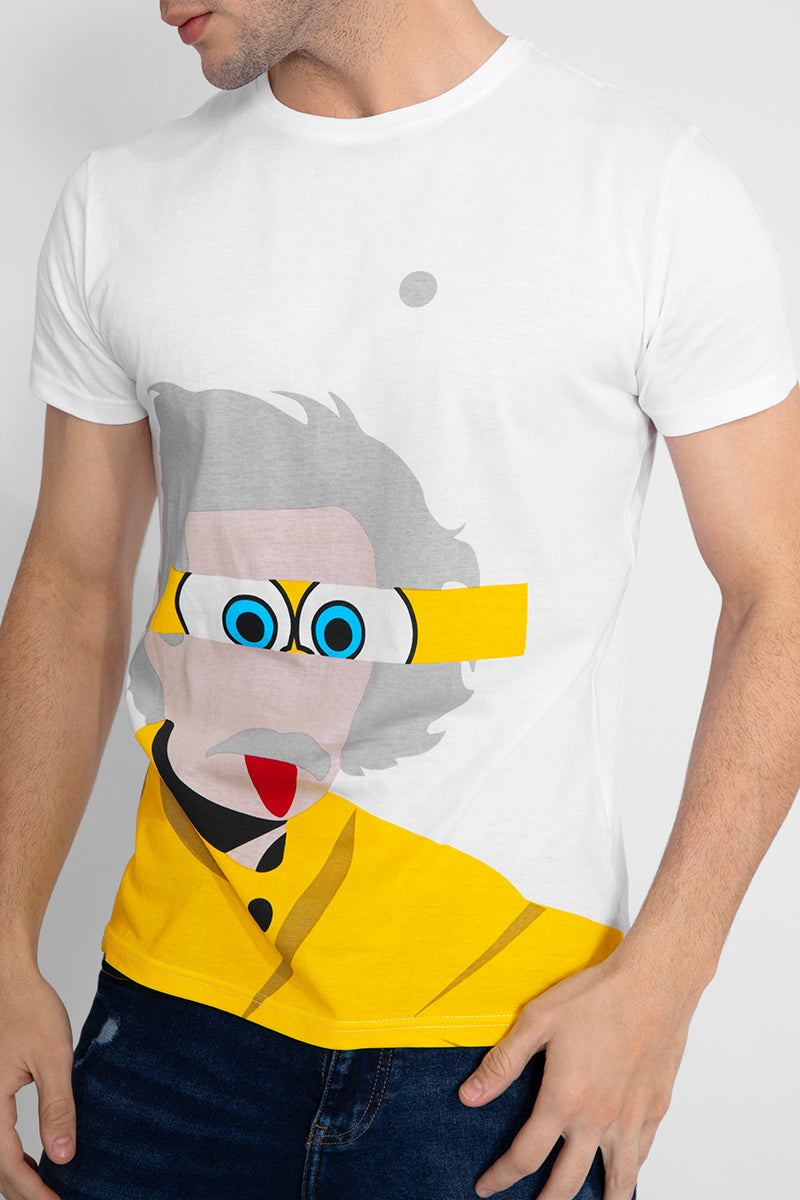 Spong Eye White T-Shirt - SNITCH
