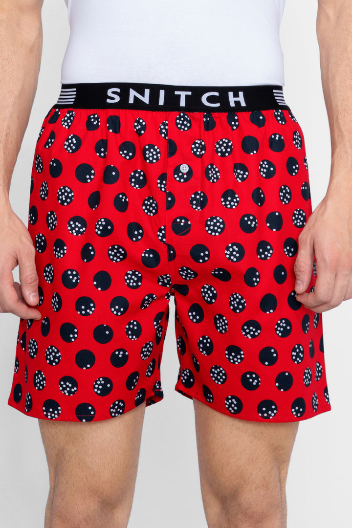 Spot Red Boxer - SNITCH