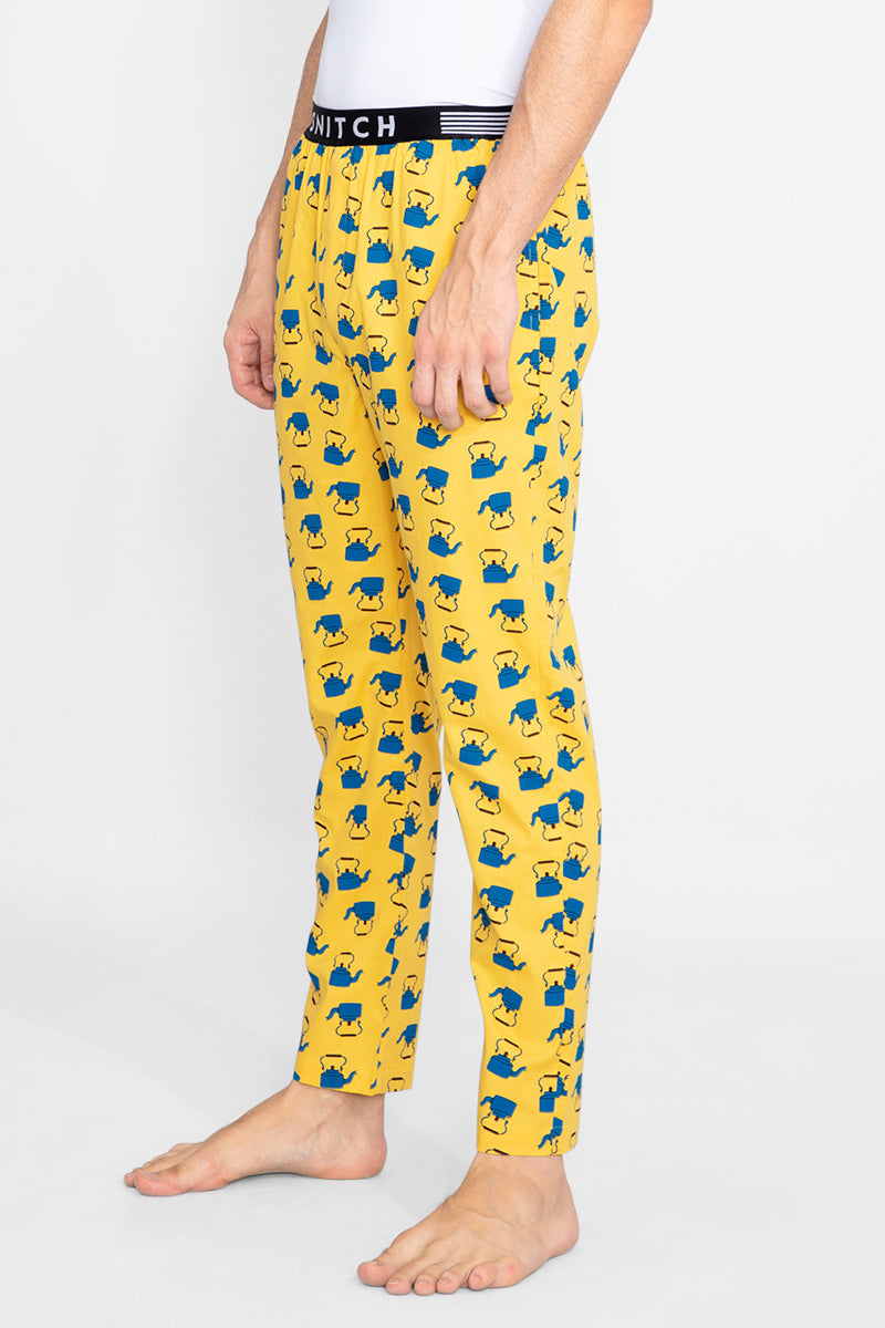 Tea Time Yellow Pyjama - SNITCH