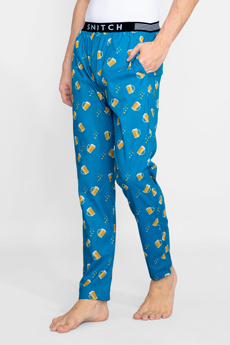 Cheers Blue Pyjama - SNITCH