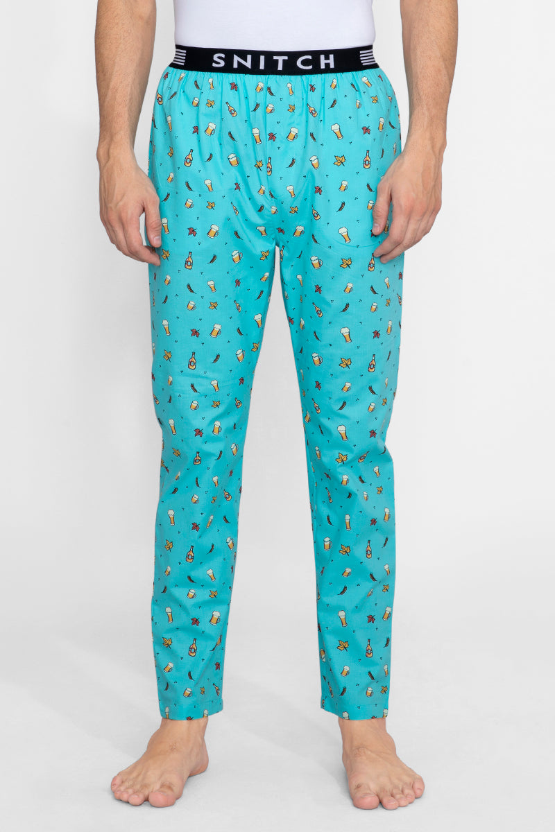 Hops Aqua Pyjama - SNITCH