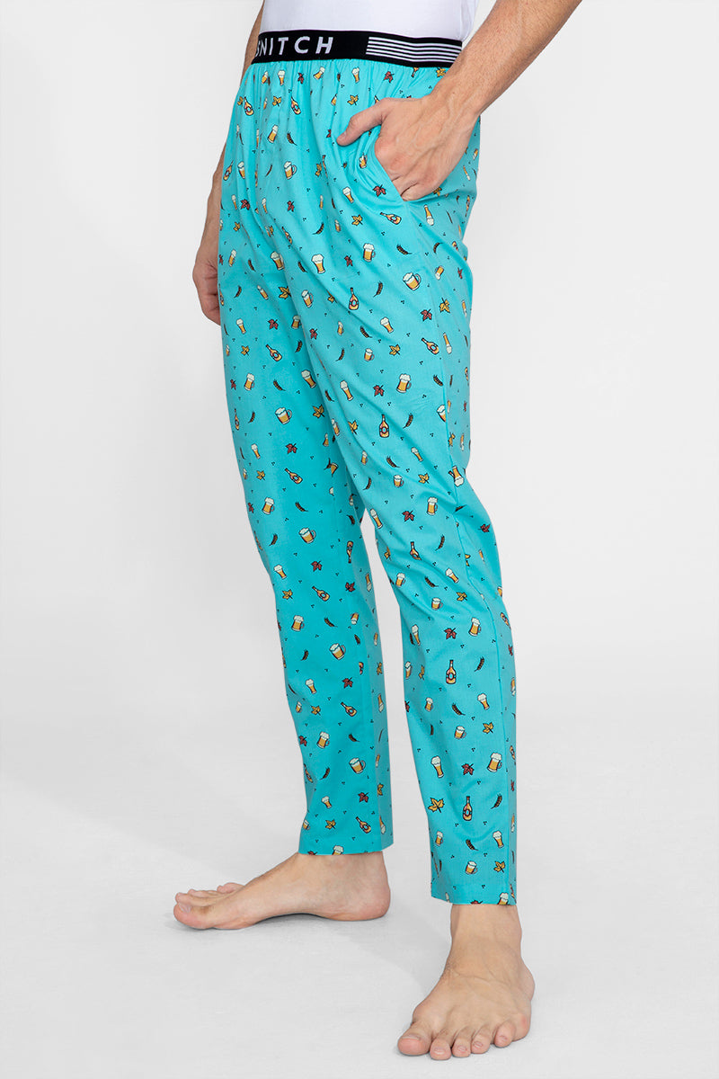 Hops Aqua Pyjama - SNITCH