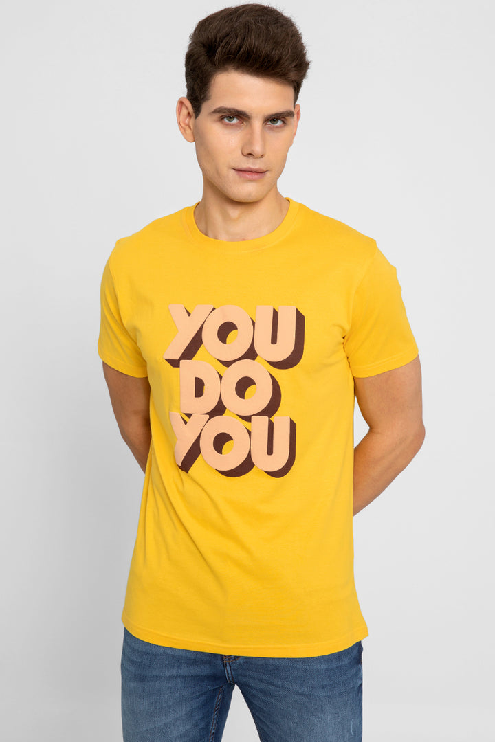 U Do U Yellow T-Shirt - SNITCH