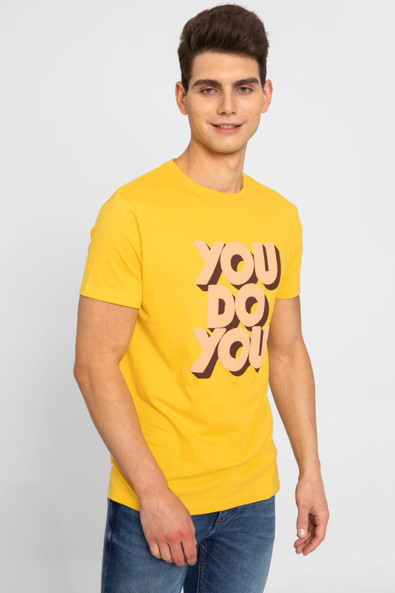U Do U Yellow T-Shirt - SNITCH
