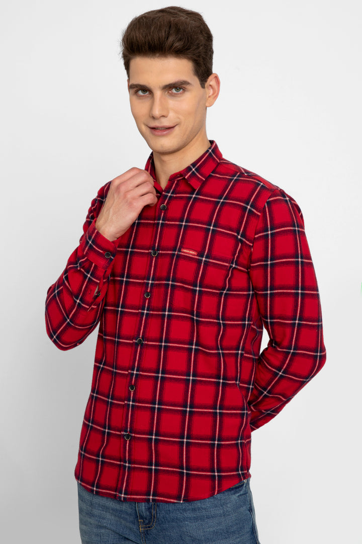 SH Red Flannel Shirt - SNITCH