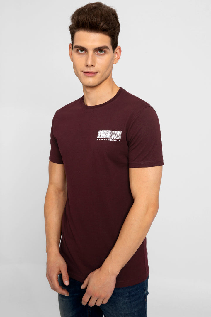 MBS Maroon T-Shirt - SNITCH