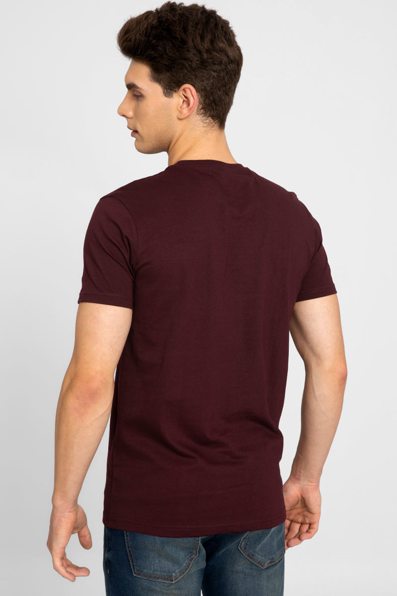 MBS Maroon T-Shirt - SNITCH