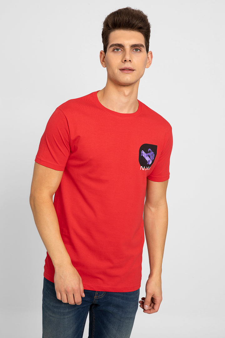 NASA Red T-Shirt - SNITCH