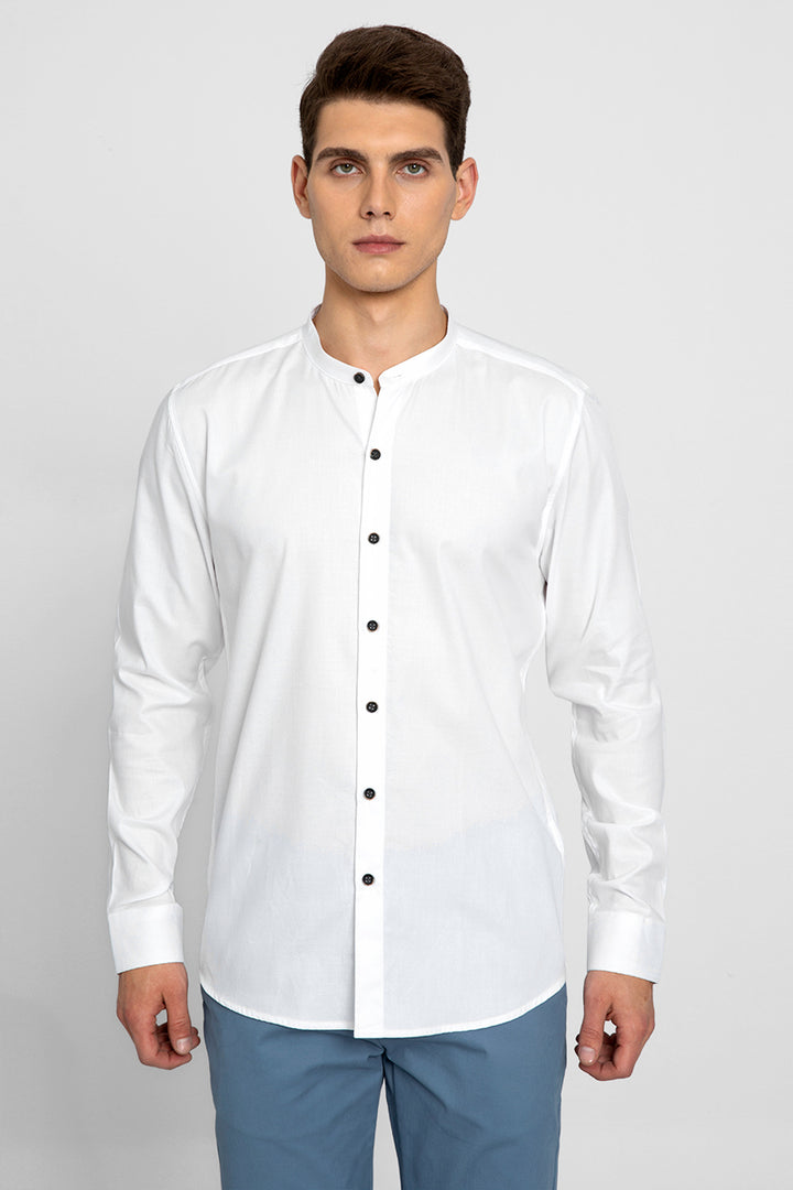 Classy White Shirt - SNITCH