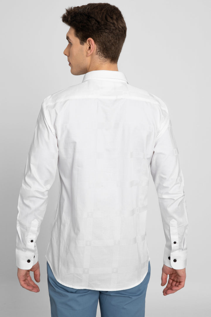 Gleaming White Shirt - SNITCH