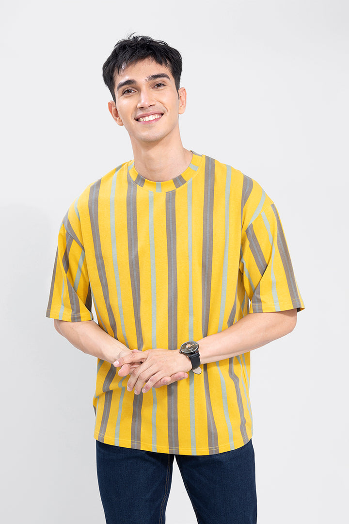 Inspire Yellow Oversized T-Shirt