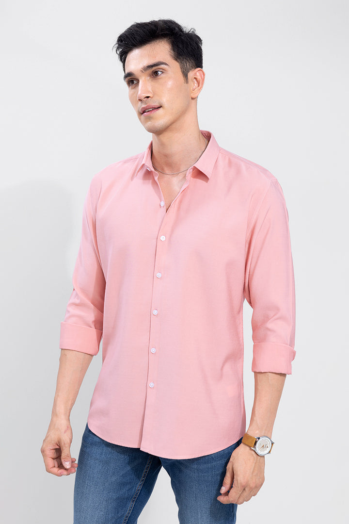 Creased Pink Shirt