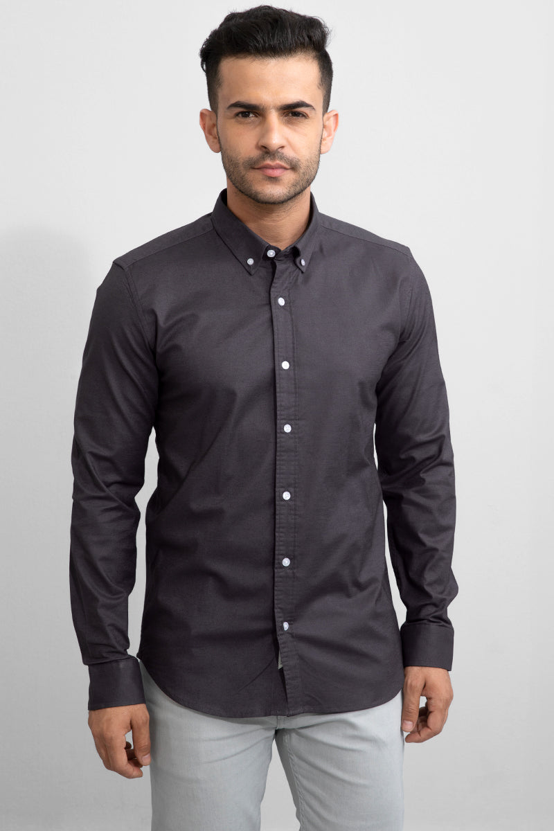 Black Textured Shirt - Selling Fast at Pantaloons.com