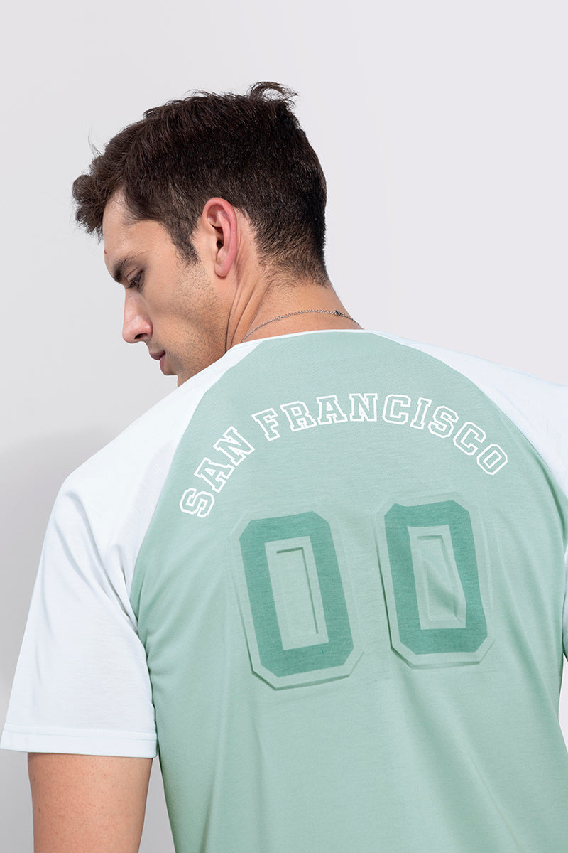 San Francisco Green Baseball Shirt
