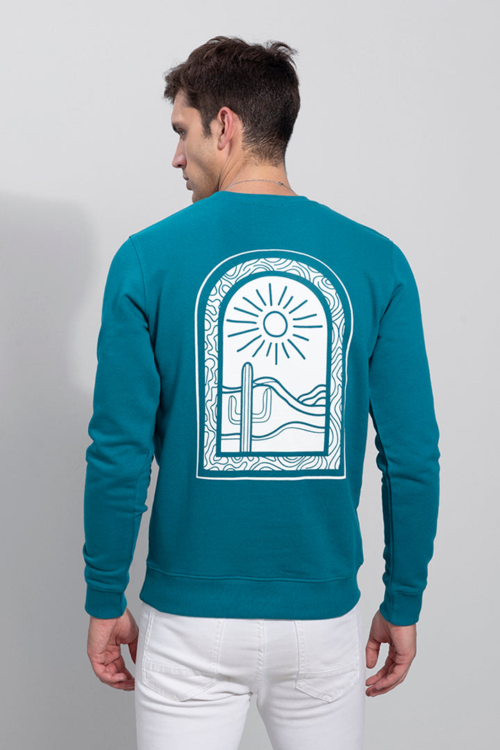 Cactus Blue Sweatshirt