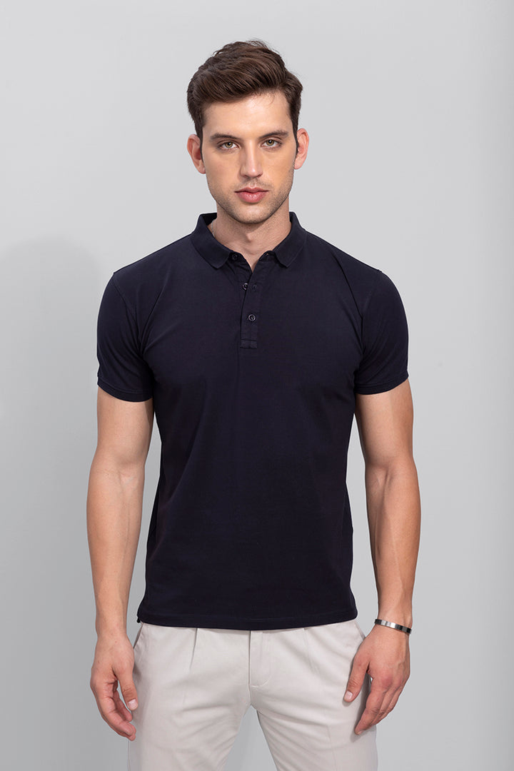 Diego Navy Polo T-Shirt