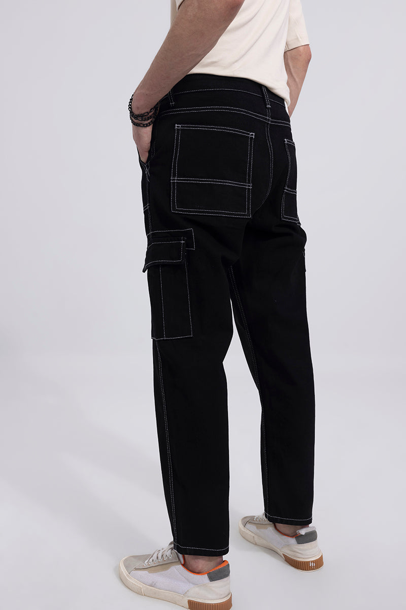 Buy Men's Black Baggy Fit Jeans Online