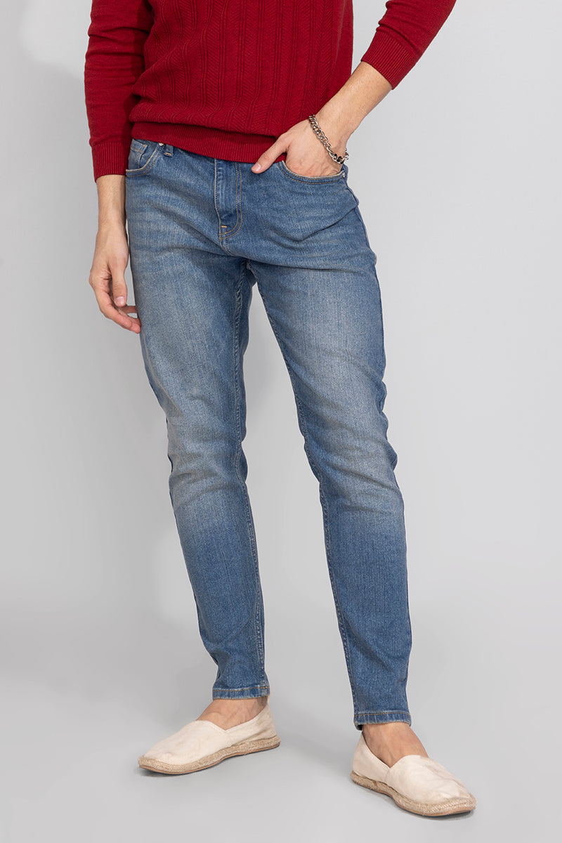 Theo Blue Whiskered Jeans