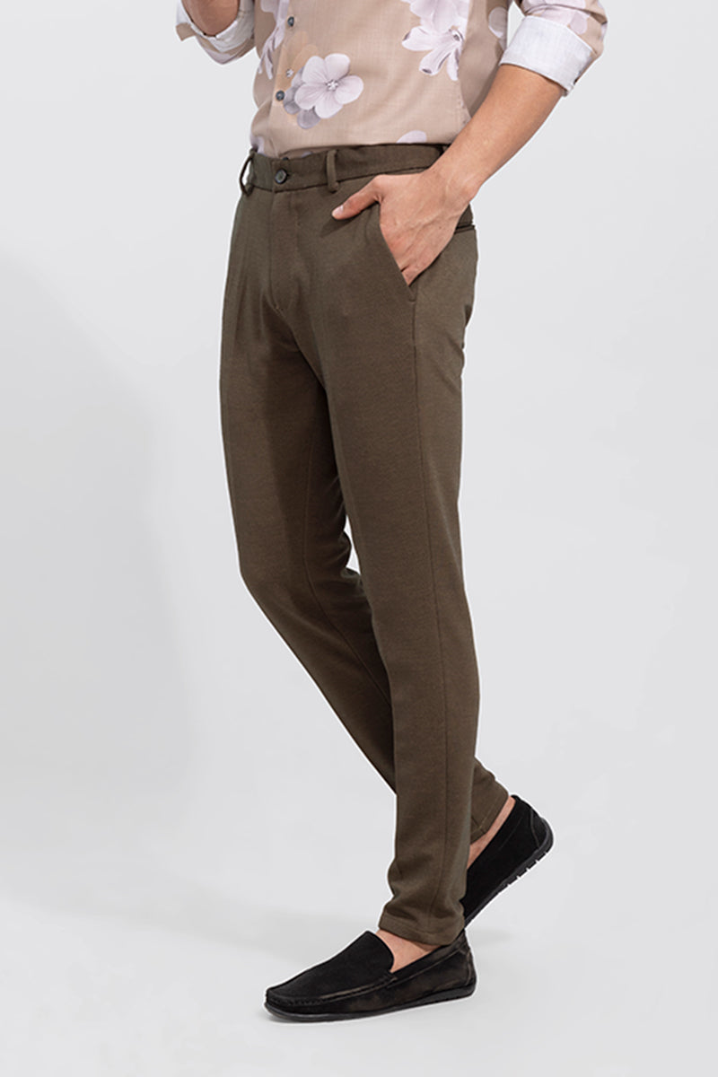 Knit Olive Trouser