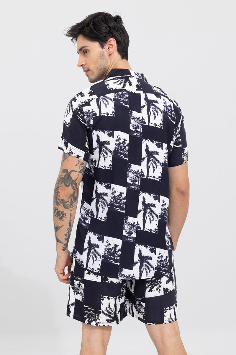 Abstract Tree Navy Co-Ords