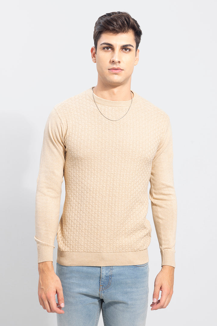 Melow Beige Sweater