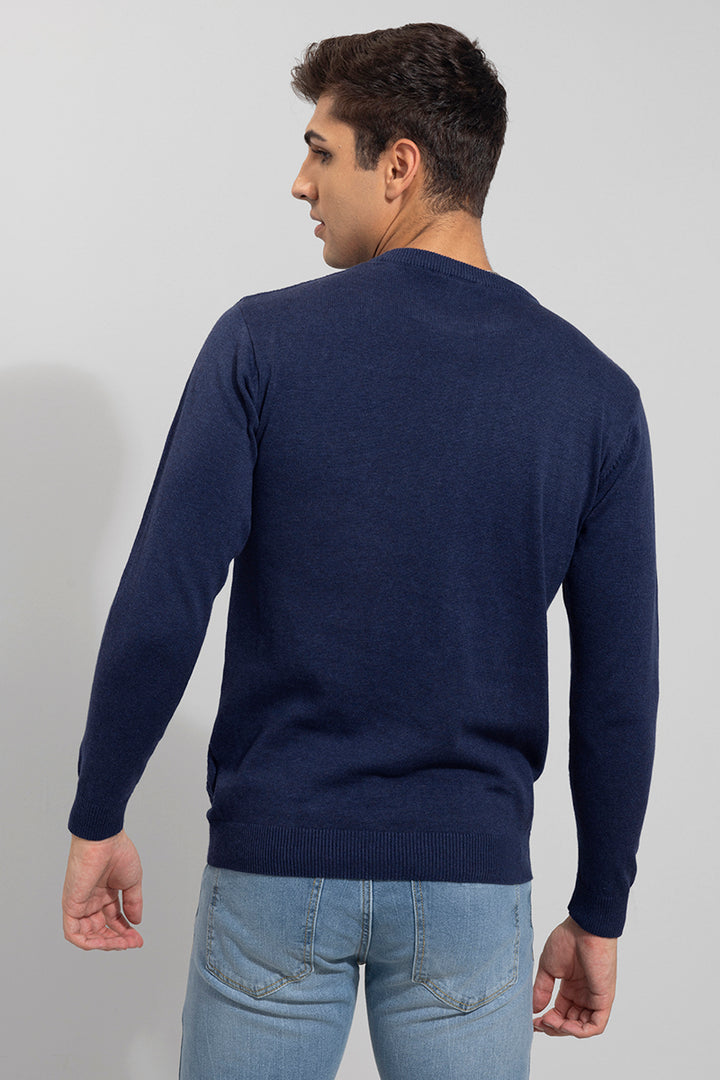 Melow Navy Sweater