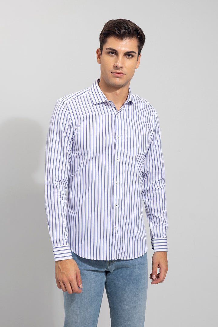 Cairo Blue Giza Stripe Shirt