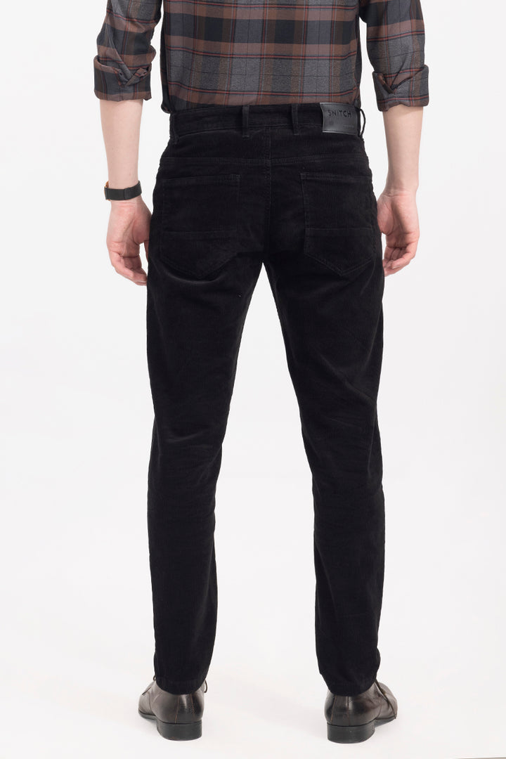 Vintage Black Corduroy Pant