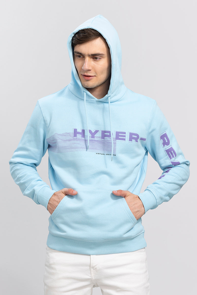 Hyper blue hoodie on sale