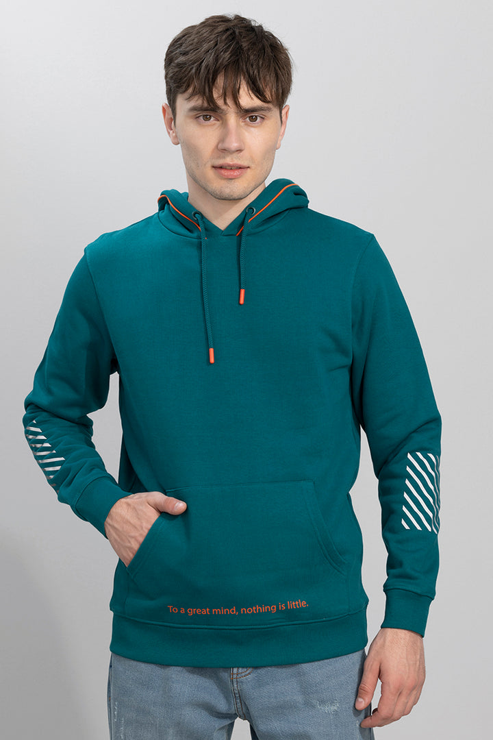 To A great Mind Green Hoodie