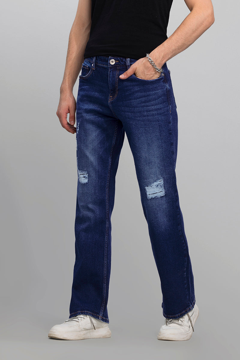 Dalton Blue Bootcut Jeans