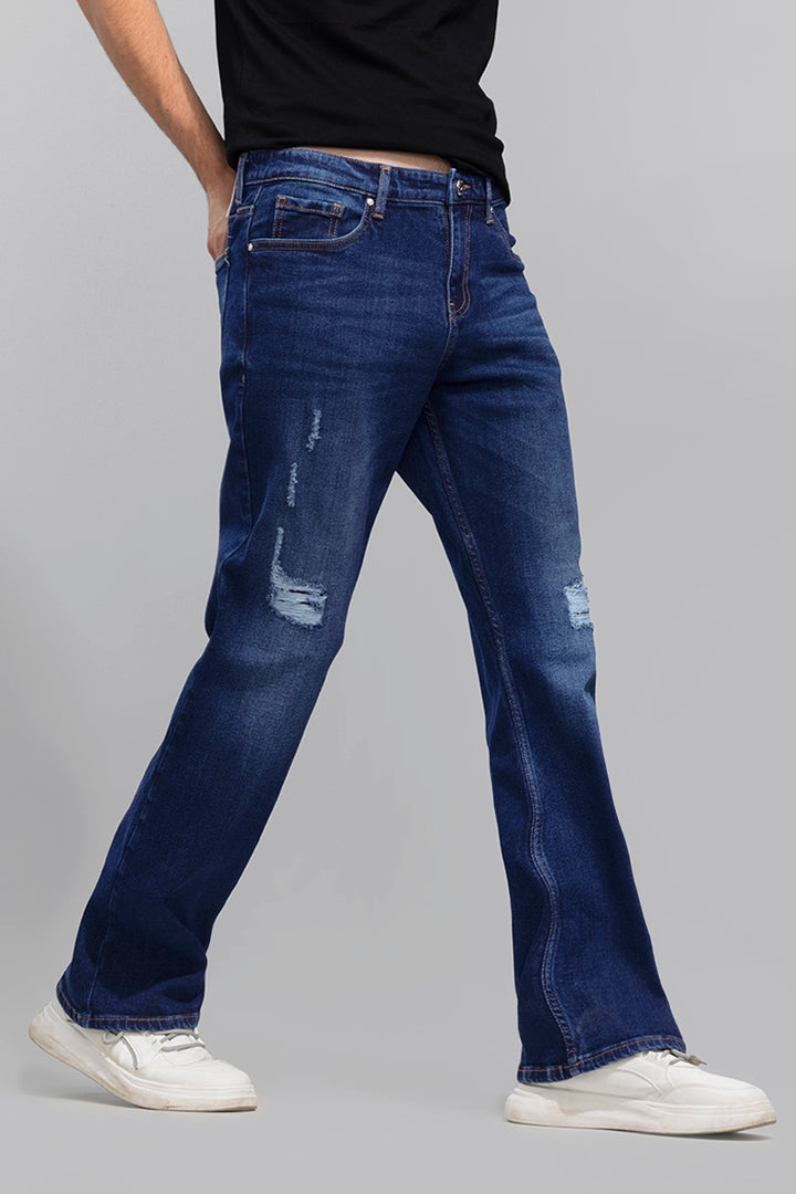 Dalton Blue Bootcut Jeans