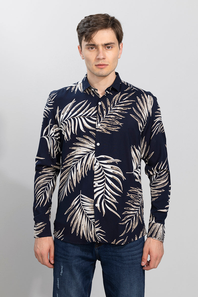 Cucas Palm Navy Shirt