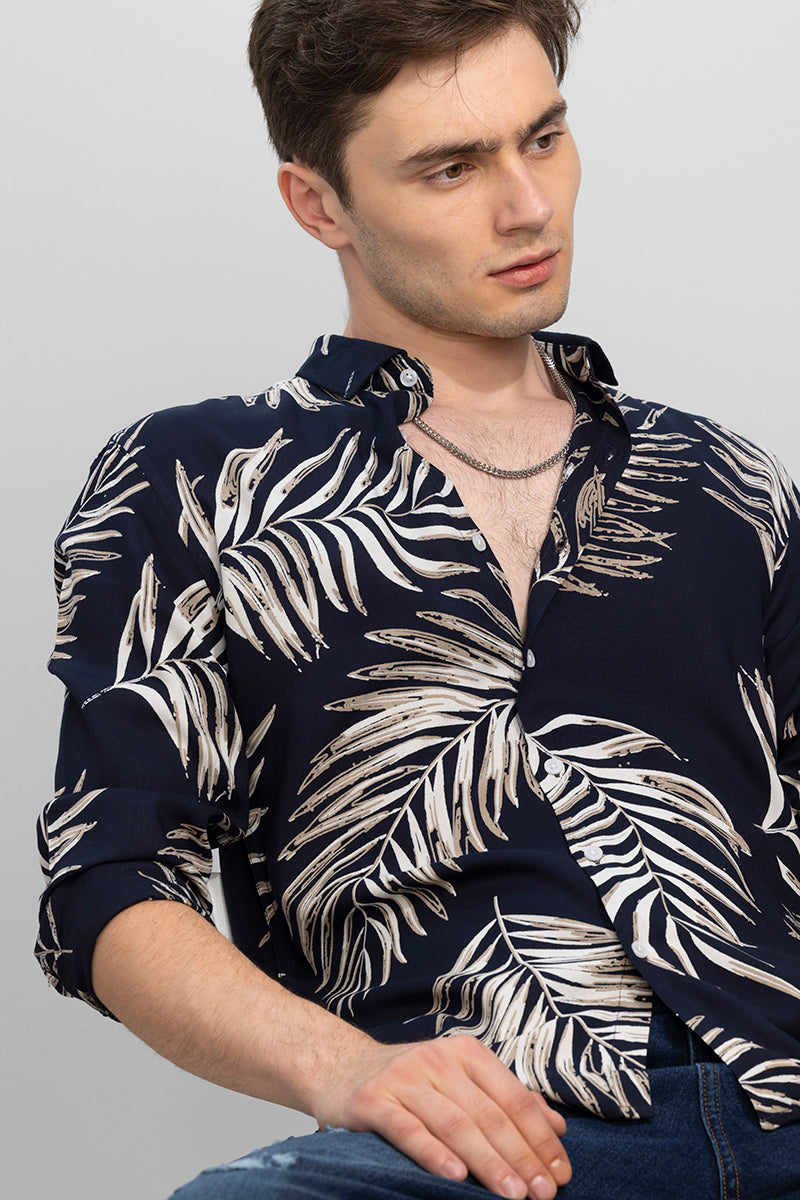 Cucas Palm Navy Shirt