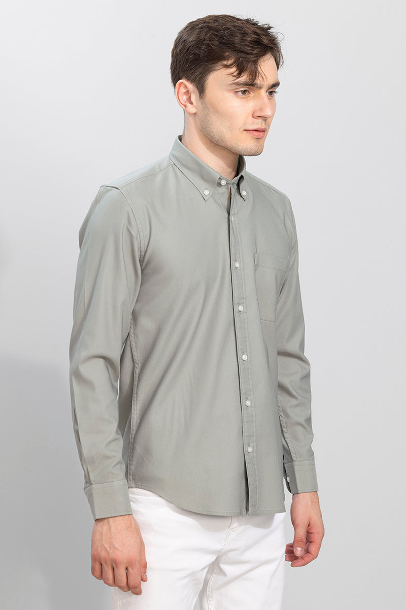 Button Down Grey Shirt