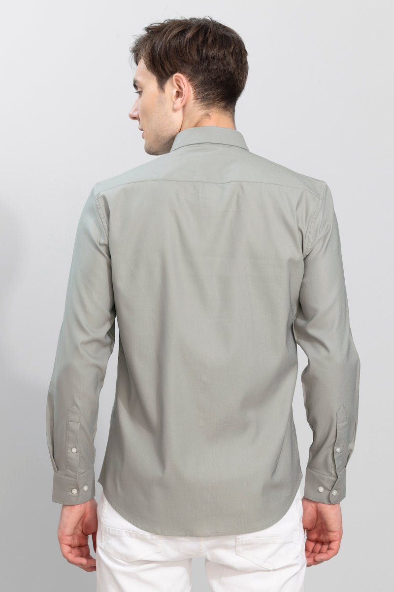 Button Down Grey Shirt