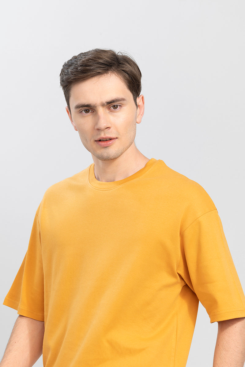 Overstreet Mustard Oversized T-Shirt