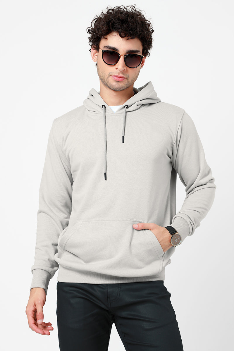 Solid Grey Hoodie - SNITCH