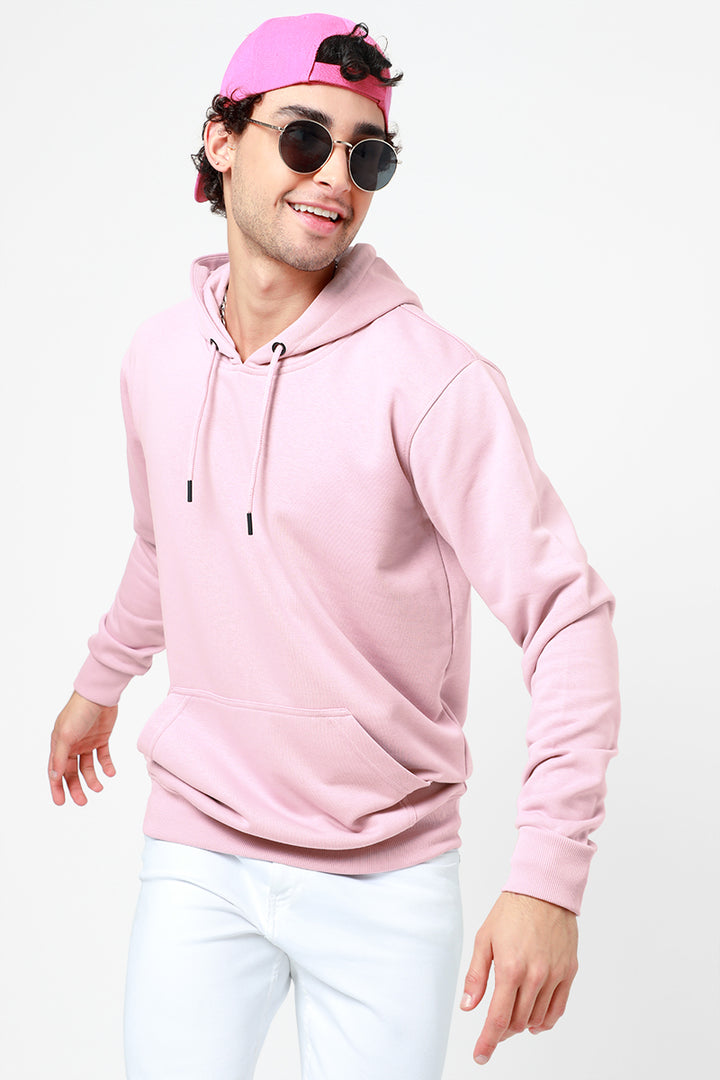 Solid Pink Hoodie - SNITCH